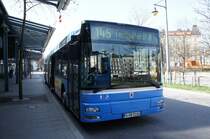 MAN 2. generation, Linie 145, MVG 5116, Mnchen Ostbahnhof, 27.03.2012