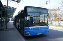 MAN 2. generation, Linie 145, MVG 5116, M�nchen Ostbahnhof, 27.03.2012