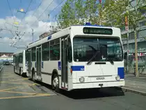 TL Lausanne - Nr. 761 - NAW/Lauber Trolleybus am 13. Mai 2012 beim Bahnhof Lausanne
