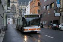 Volvo Gelenktrolleybus #201, Linie 46, Linz 12.05.2012