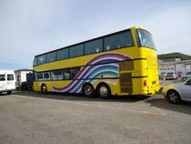 Setra 228 DT ex-Kaufmann Reisen (ex-S�ntis Reisen) actuellement hors circulation photographi� � Pratteln le 17.05.2012