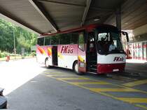 Bova Futura de la maison FKDis (France) photographi� le 17.05.2012 sur l'aire de repos de Pratteln 