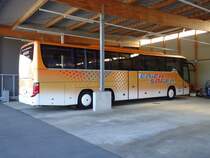 Setra 416 GT-HD de la maison Erich Saner � laufon photographi� le 17.05.2012 au garage de l'entreprise