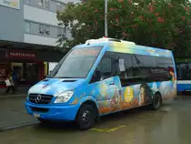 BSW Sargans - Nr. 301/SG 138'232 - Mercedes (ex WilMobil, Wil Nr. 202; ex BOS Wil Nr. 32) am 16. Mai 2012 beim Bahnhof Wil