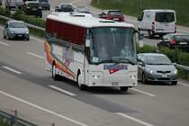 Bova Futura de la maison Eurobus photographi� le 20.05.2012 sur l'autoroute Zurich - Berne 