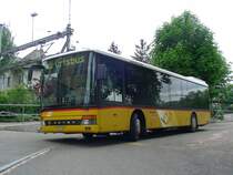 PostAutobetriebe Unteres Toggenburg, Ltisburg. Setra S315NF (SG 304'023) in Flawil, Bahnhof. (16.5.09)