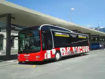 SBC Chur - Nr. 9/GR 97'509 - MAN am 17. Mai 2012 beim Bahnhof Chur