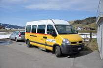 Haas, Eggerstanden. Renault Master (AI 8'368) in Eggerstanden, Garage.