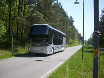 Mein erster Neoplan Skyliner! Zwischen Binz und Prora von Ostseeperle aus Deutschland am 20.05.2012