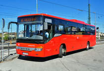 Setra S 415 UL  DB-Oberbayernbus  am Bahnhof Freilassing - 25.04.2012