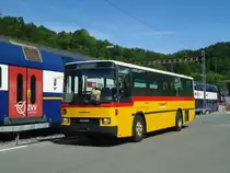 PostAuto Graub�nden (R�trobus) - VD 2908 U - NAW/Hess (ex P 24'428) am 17. Mai 2012 beim Bahnhof Ziegelbr�cke (auf der �berf�hrung zu R�trobus L�man)