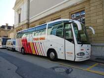 Scania Irizar de la maison Viaggi Simili photographi le 25.05.2012  Neuchtel