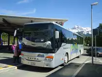AWA Amden - Nr. 1/SG 39'001 - Setra am 17. Mai 2012 beim Bahnhof Ziegelbr�cke
