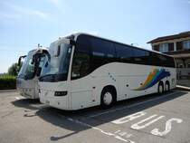 Volvo 9700 ex-Hirsbrunner  nouveau en circulation, photo prise le 25.05.2012  Twann