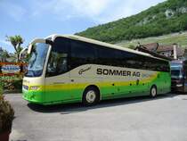 Volvo 9700 de la maison SOMMER Reisen photographi le 25.05.2012  Twann