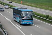 Mercedes Benz de la maison Zerzuben photographi le 27.05.2012 sur l'autoroute Zurich - Berne