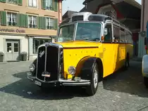 Dillier, Sarnen - OW 10'168 - Saurer/Gangloff am 27. Mai 2012 in Sarnen, Oldtimer in Obwalden