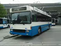 VBL Luzern - Nr. 276 - NAW/R&J-Hess Trolleybus am 27. Mai 2012 beim Bahnhof Luzern