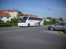 Mercedes Tourismo von dem Reiseb�ro M�ller aus Deutschland in Sassnitz am 23.05.2012