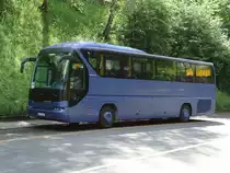 Neoplan Tourliner immatricul� en Roumaie photographi� le 31.05.2012 � Berne, � proximit� de la B�rengraben