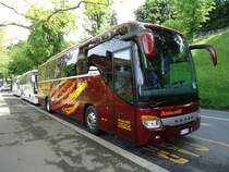 Setra 415 GT-HD de la maison Rainoldi photographi le 31.05.2012  Berne,  proximit de la Brengraben