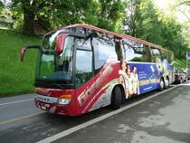 Setra 416 GT-HD de la maison Gssi photographi le 31.05.2012  Berne,  proximit de la Brengraben