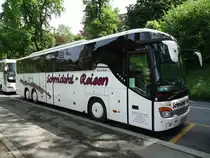 Setra 416 GT-HD de la maison Schmidatal Reisen photographi� le 31.05.2012 � Berne, � proximit� de la B�rengraben