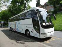 Volvo Genesis de la maison International Tours  Roma photographi le 31.05.2012  Berne,  proximit de la Brengraben