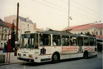 Aus dem Archiv: Skoda O-Bus Stadtverkehr Teplice/Tschechien, Mrz 1996