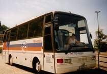 Aus dem Archiv: Caetano Clubbus auf MAN-Basis  TRD , portugiesischer Aufbauer, Juli 1994 Heidelberg
