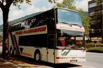 Aus dem Archiv: Caetano Beta 4000 auf MAN-Basis  Wessels , portugiesischer Aufbauer, Juli 1994 Heidelberg