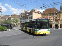 TN Nr. 227 (MAN A21) am 30.5.2012 beim Place Pury