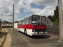 Ikarus 255 am 02.06.2012 beim Chemnitzer Straenbahnfest.