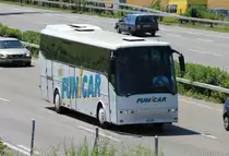 Bova Futura de la maison Funicar photographi� le 02.06.2012 sur l'autoroute � proximit� de Berne 
