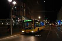 Wagen 1624 (MB Citaro O530 / MB EN06) im Juni 2012 auf der Linie 9 der Langen nacht der Wissenschaften am S+U Bahnhof Friedrichstrae.