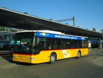 PostAuto Bern - BE 653'387 - Mercedes Citaro am 2. Juni 2012 beim Bahnhof Spiez