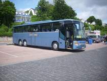 Setra 417 GT-HD von Weltenbummler aus Deutschland im Stadthafen Sassnitz am 29.05.2012