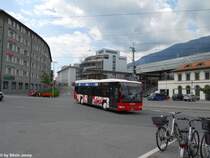 SBC Nr. 11 (Mercedes CitaroII O530LE) am 29.5.2012 beim Bhf. Chur, unterwegs als Schulbus.