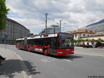 SBC Nr. 14 (Mercedes CitaroII O530G) am 29.5.2012 beim Bhf. Chur