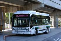AC Transit, Oakland. Van Hool A300K (Nr.5037) in El Cerrito, El Cerrito Plaza BART.