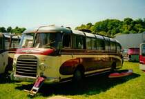 Aus dem Archiv: Setra S 10, Baujahr 1953, Setra Veteranen-Club Treffen in Ulm, Juni 2000 