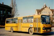 Aus dem Archiv: Ikarus 260  VPS , Mrz 1996 bei Pirna