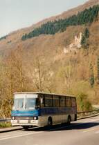 Aus dem Archiv: Ikarus 256 aus Litauen, April 1996 Neckarsteinach