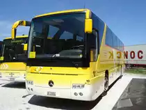 Mercedes Benz Tourismo Geraldine portant les couleurs de La Poste photographi� le 02.06.2012 � Berne 