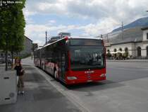 SBC Nr. 51 (Mercedes CitaroII O530G) am 29.5.2012 beim Bhf. Chur. Dieser CitaroII, gehrte zu den ersten seiner Art, die 2007 nach Chur geliefert wurden.