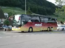 Setra 416 GT-HD de la maison Marti Kallnach photographi� le 06.06.2012 � Twann