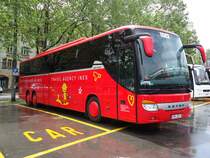 Setra 417 GT-HD de la maison Travel Inex photographi le 08.06.2012  Berne 