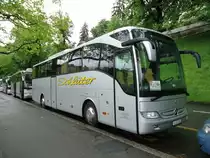 Mercedes Benz Tourismo de la maison Schl�ter photographi� le 08.06.2012 � Berne 