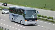 Setra 415 HD de la maison Oberland Tours (Grindelwald Bus) photographi� le 27.05.2012 sur l'autoroute Zurich - Berne