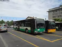 BAM/MBC Nr. 93 (Mercedes Citaro O530�) am 5.6.2012 beim Bhf. Morges. Bis 2004 war die BAM als PU t�tig. Danach wurden die Linien ab Morges in Eigenregie gef�hrt. Der Citaro Nr. 93 wurde noch als Postauto beschafft, bevor er umlackiert wurde. Heute errinern noch die Postauto-Sitze an die fr�herere Poschti-Zeit.